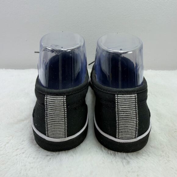 Grasshoppers Black Canvas Lace-Up Flats Women’s Sneakers Size 5.5 - Picture 4 of 10